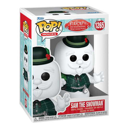 Rudolph the Red-Nosed Reindeer POP! Movies Vinyl Figure Sam the Snowman 9 cm 0889698643436