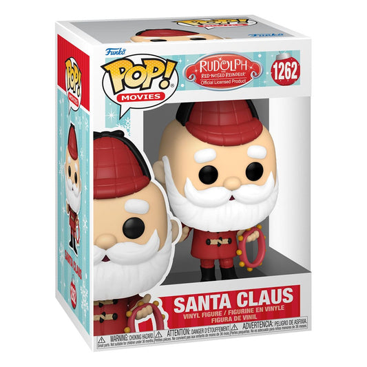 Rudolph the Red-Nosed Reindeer POP! Movies Vinyl Figure Santa (Off Season) 9 cm 0889698643443