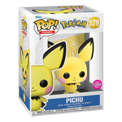 Pokémon POP! Games Vinyl Figure Flocked Pichu *Exclusive Version* 9 cm  0889698646352