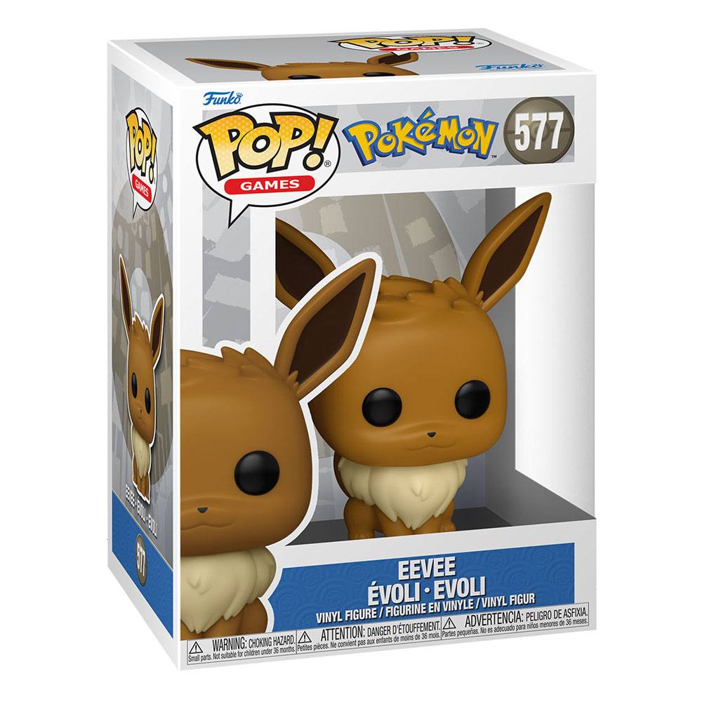 Pokemon POP! Games Vinyl Figure Eevee (EMEA) 9 cm 0889698646376