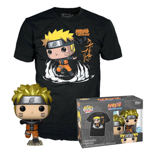 Naruto POP! & Tee Box Naruto Running Size M 0889698647526