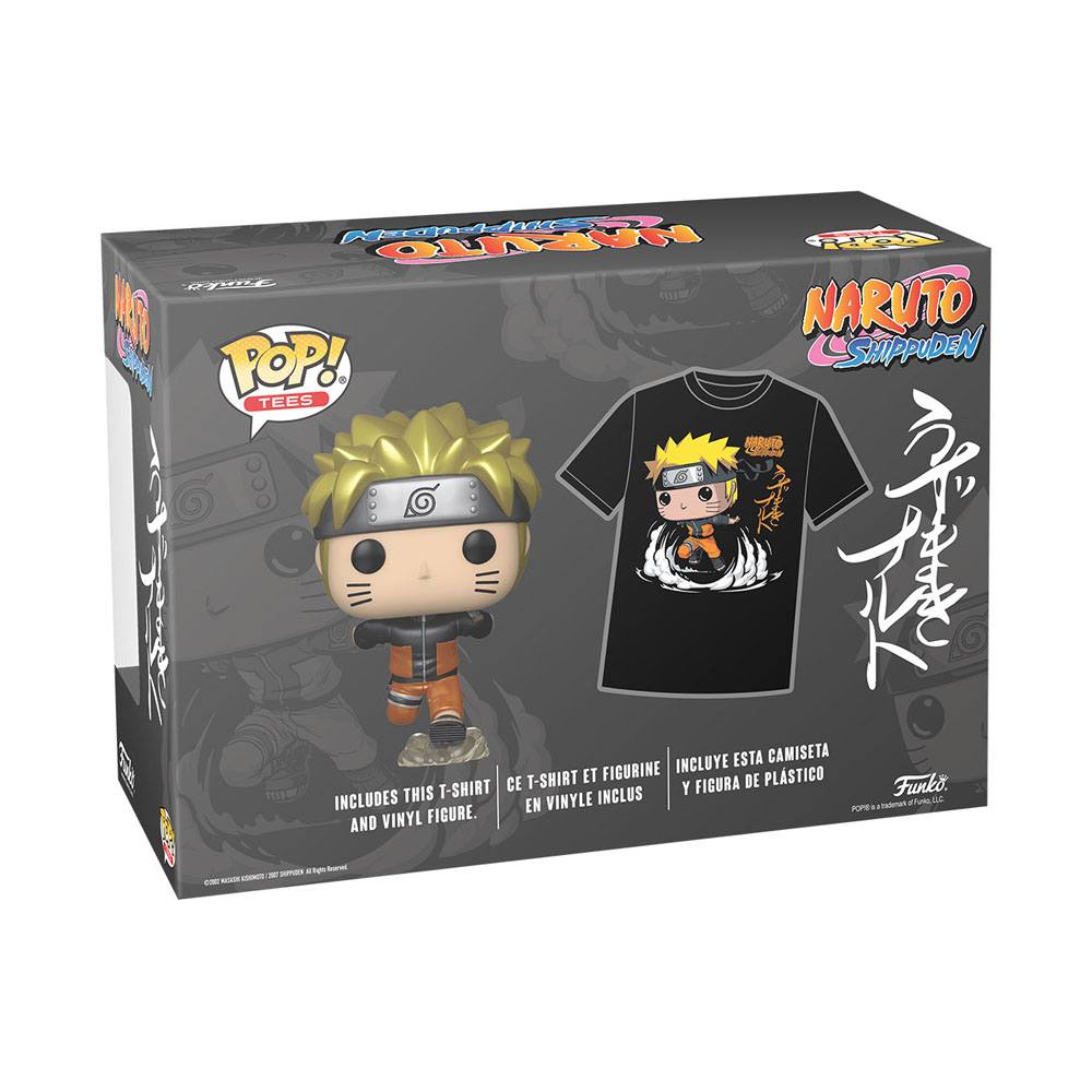 Naruto POP! & Tee Box Naruto Running Size M 0889698647526