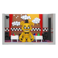 Five Nights at Freddy's Snap Playset & Action Figure Stage w/Freddy (GD) 9 cm 0889698649230