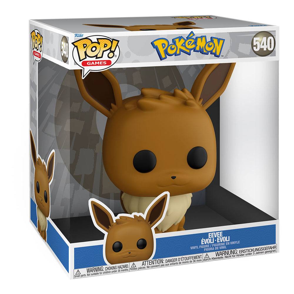 Pokémon Super Sized Jumbo POP! Vinyl Figure Eevee (EMEA) 25 cm  0889698650441