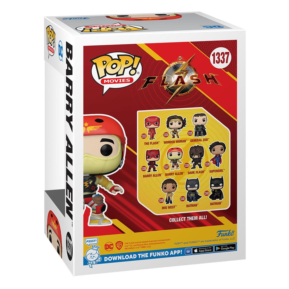 The Flash POP! Movies Vinyl Figure Barry Allen 9 cm 0889698655965