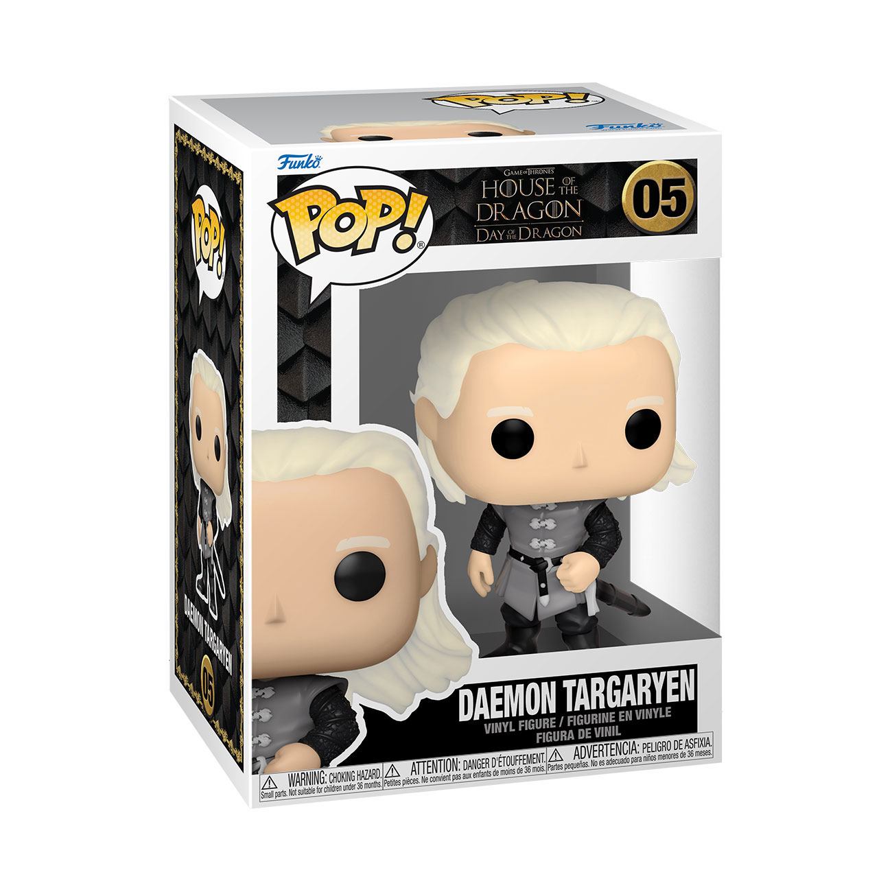 House of the Dragon POP! TV Vinyl Figure Daemon Targaryen 9 cm 0889698656078