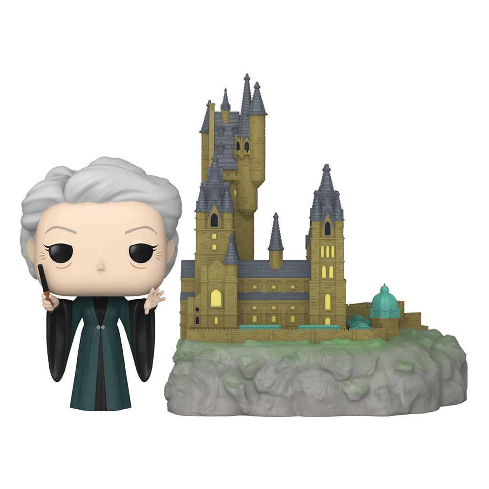 Harry Potter - Chamber of Secrets Anniversary POP! Town Vinyl Figure Minerva w/Hogwarts 9 cm 0889698656559