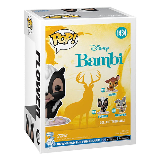 Bambi 80th Anniversary POP! Disney Vinyl Figure Flower 9 cm 0889698656658