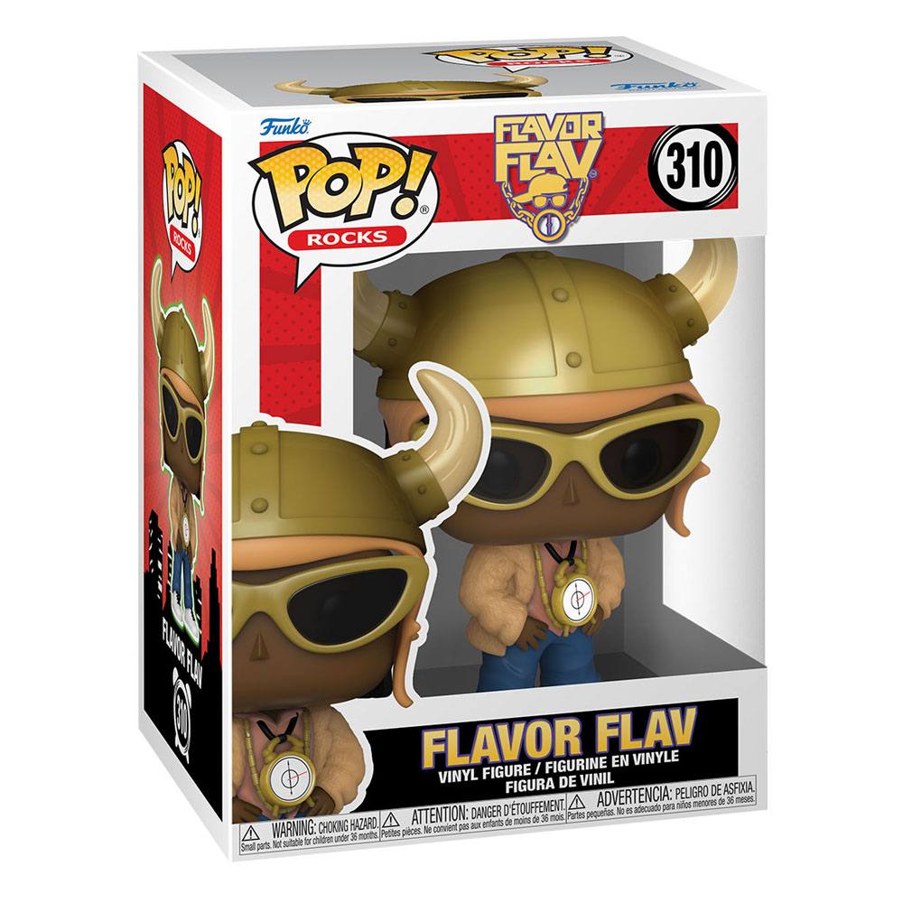 Flavor Flav POP! Rocks Vinyl Figure 9 cm 0889698656986