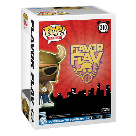Flavor Flav POP! Rocks Vinyl Figure 9 cm 0889698656986
