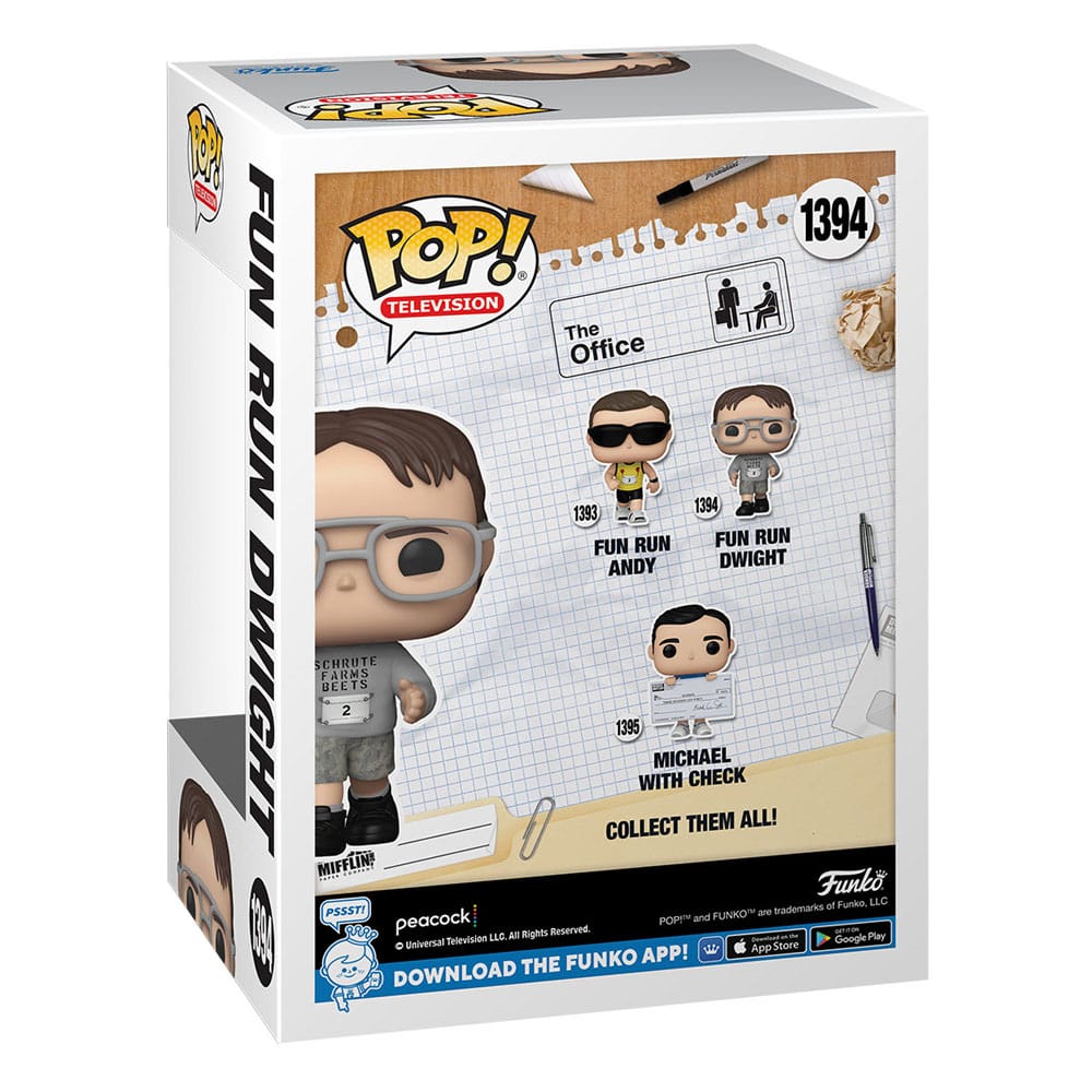 The Office US POP! TV Vinyl Figure Fun Run Dw 0889698657594