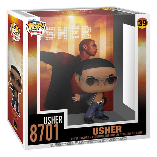 Usher POP! Albums Vinyl Figure 8701 9 cm 0889698657754