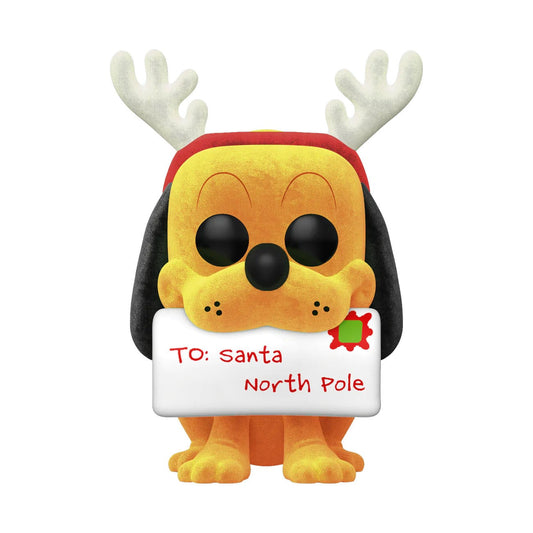 Disney POP! Vinyl Figure Holiday Pluto (Flocked) Special Edition 9 cm 0889698663694