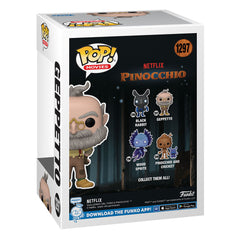 Pinocchio POP! Movies Vinyl Figure Geppeto 9  0889698673860