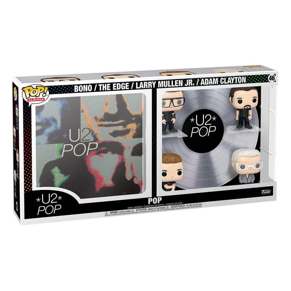 U2 POP! Albums DLX Vinyl Figure 4-Pack POP 9 cm 0889698673914