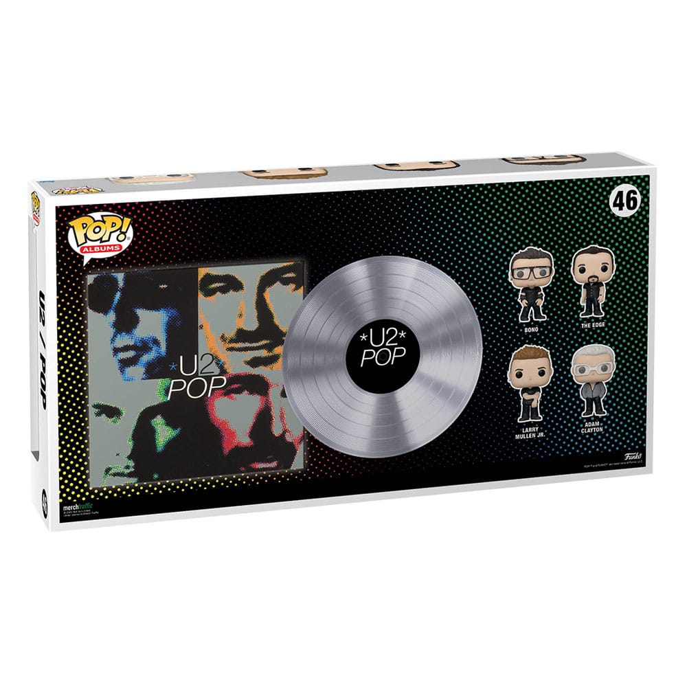 U2 POP! Albums DLX Vinyl Figure 4-Pack POP 9 cm 0889698673914