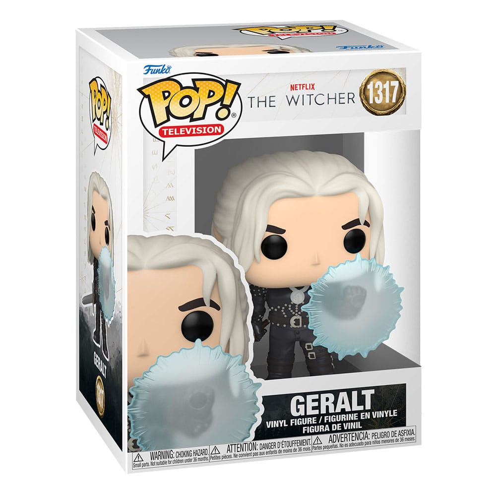 The Witcher POP! TV Vinyl Figure Geralt (Shield) 9 cm 0889698674249