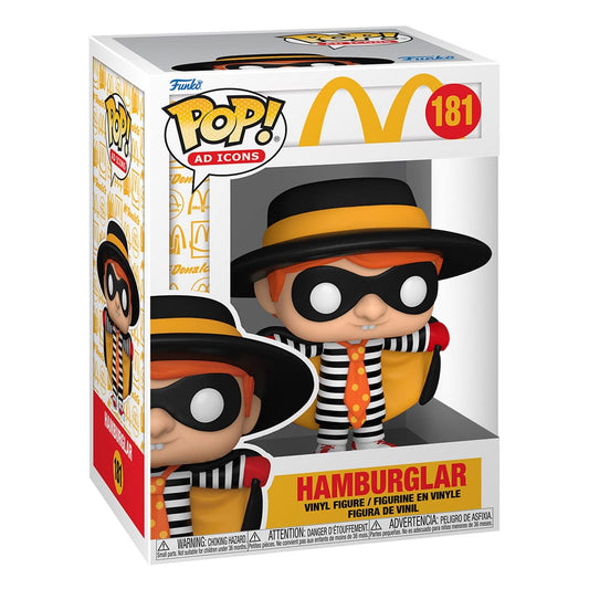 McDonalds POP! Ad Icons Vinyl Figure Hamburgler 9 cm 0889698674607