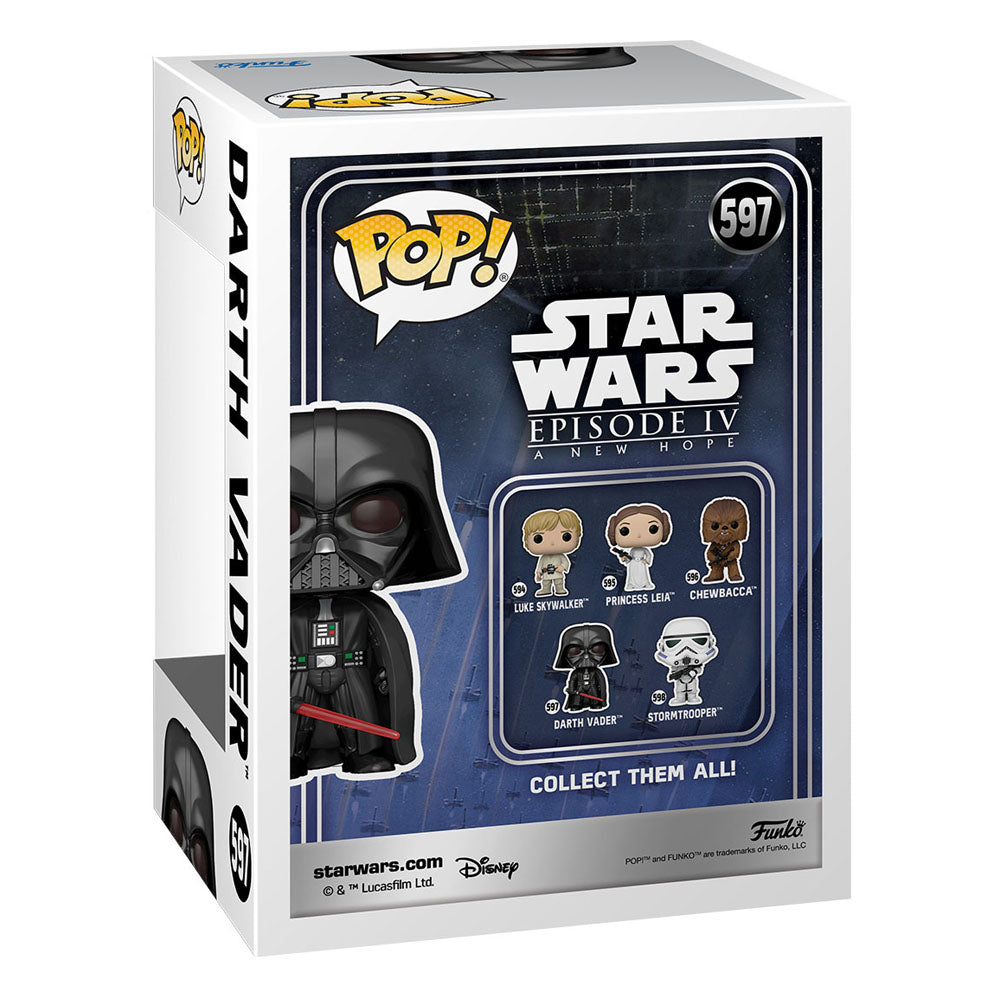 Star Wars New Classics POP! Star Wars Vinyl Figure Darth Vader 9 cm 0889698675345