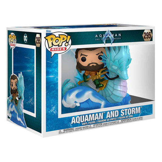 Aquaman and the Lost Kingdom POP! Rides Deluxe Vinyl Figure Aquaman & Storm 15 cm 0889698675772
