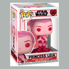 Star Wars Valentines POP! Star Wars Vinyl Figure Leia 9 cm 0889698676137
