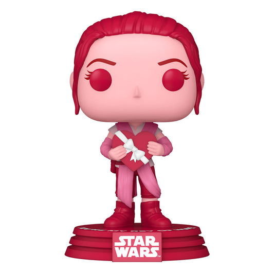 Star Wars Valentines POP! Star Wars Vinyl Figure Rey 9 cm 0889698676144 1000