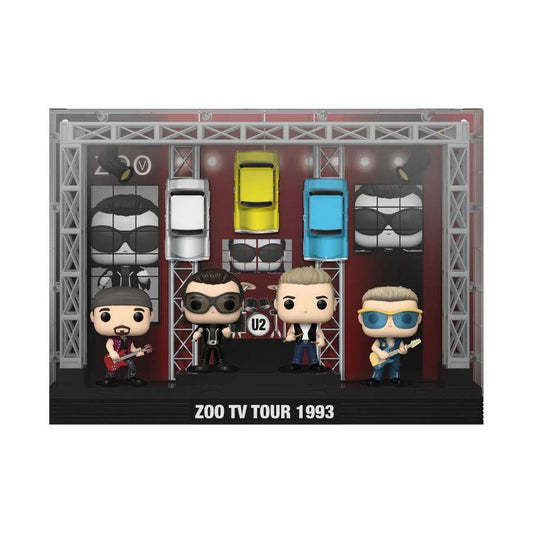 U2 POP! Moments DLX Vinyl Figure 4-Pack Zoo TV 1993 Tour 9 cm 0889698677738