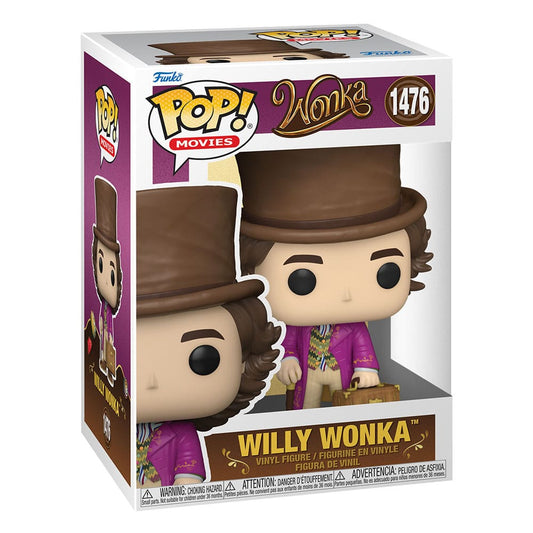 Willy Wonka & the Chocolate Factory POP! Movies Vinyl Figure Willy Wonka 9 cm 0889698680875