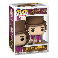 Willy Wonka & the Chocolate Factory POP! Movies Vinyl Figure Willy Wonka 9 cm 0889698680875