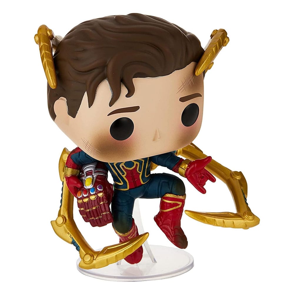 Avengers: Endgame POP! Movies Vinyl Figure Unmasked Spider-Man 9 cm 0889698682534