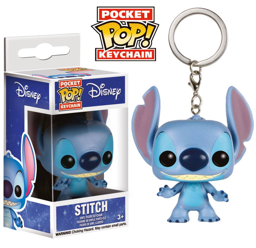 Lilo & Stitch Pocket POP! Vinyl Keychain Stitch 4 cm 0849803068295