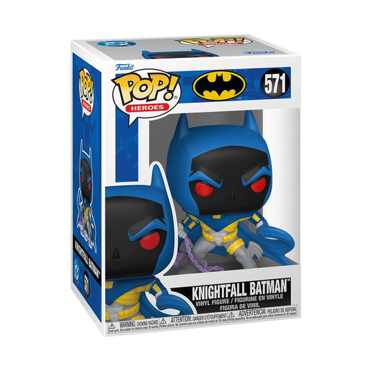 DC Thru The Years POP! Heroes Vinyl Figures Knightfall Batman(90's) 9 cm 0889698686983