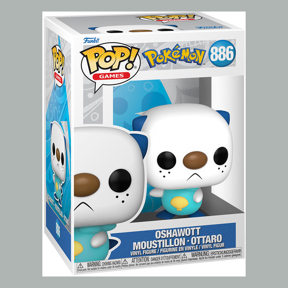 Pokemon POP! Games Vinyl Figure Oshawott (EMEA) 9 cm 0889698690782