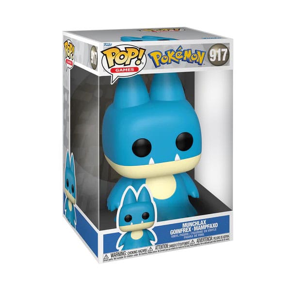 Pokemon Super Sized Jumbo POP! Vinyl Figure Munchlax (EMEA) 25 cm 0889698690874