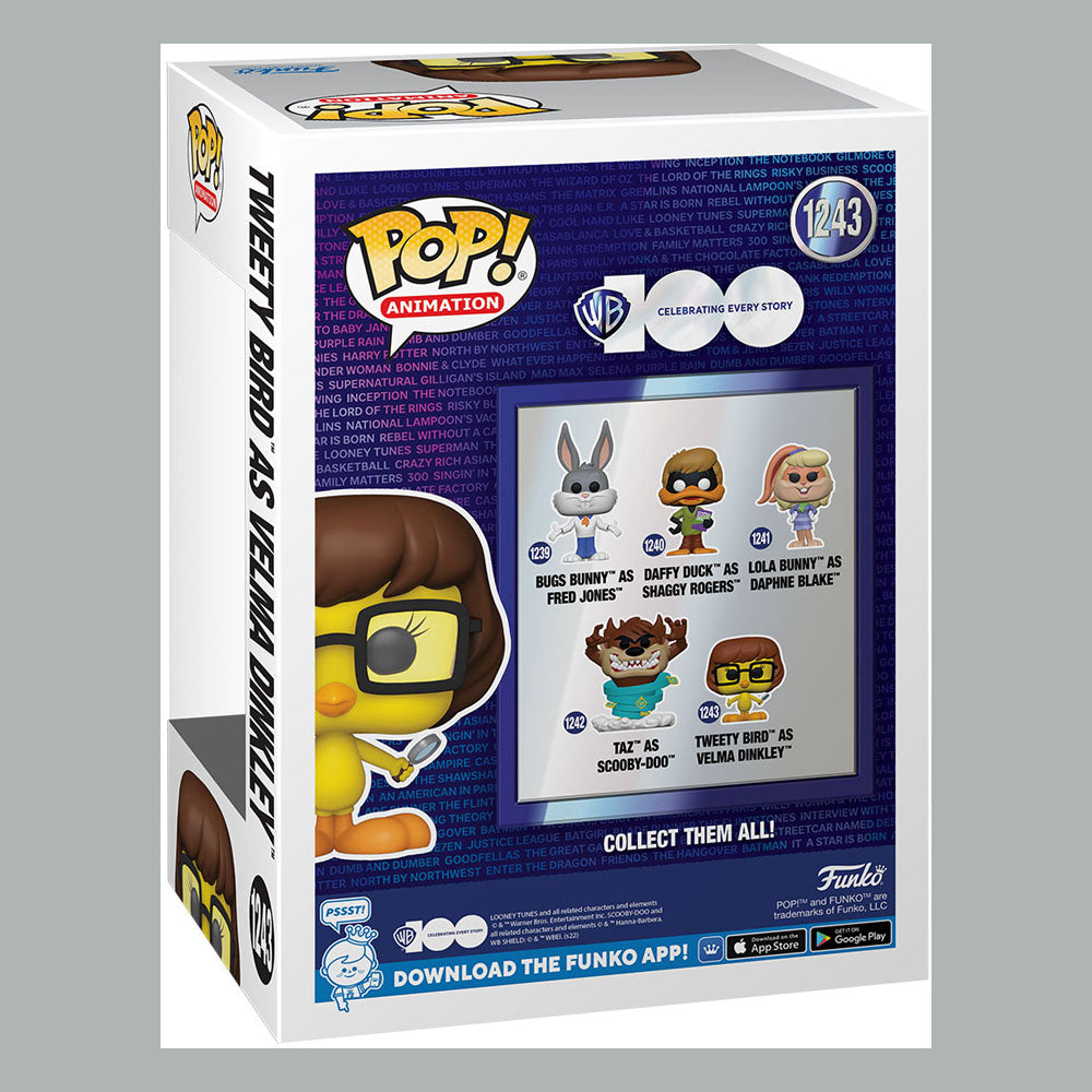 Hanna-Barbera POP! Animation Vinyl Figure Tweety as Velma 9 cm 0889698694285