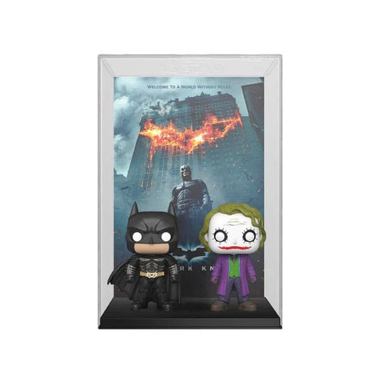 DC POP! Movie Poster & Figure The Dark Knight 9 cm 0889698697040