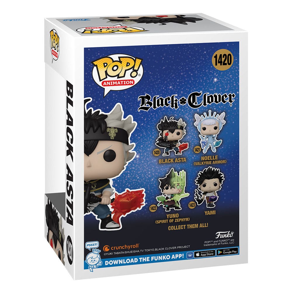 Black Clover POP! Animation Vinyl Figur Black Asta 9 cmBlack Clover POP! Animation Vinyl Figure Black Asta 9 cmBlack Clover POP! Animation Vinyl figurine Black Asta 9 cmBlack Clover POP! Animation Vinyl Figura Black Asta 9 cm 0889698705684