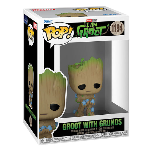 I Am Groot POP! Vinyl Figure Groot w/ Grunds  0889698706520