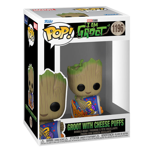 I Am Groot POP! Vinyl Figure Groot w/Cheese P 0889698706544