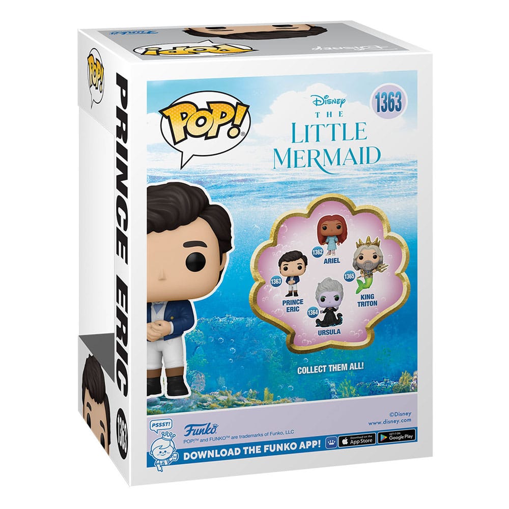 The Little Mermaid POP! Disney Vinyl Figure Prince Eric 9 cm 0889698707343