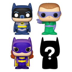 DC Bitty POP! Vinyl Figure 4-Pack Batman Adam West 2,5 cm 0889698713146