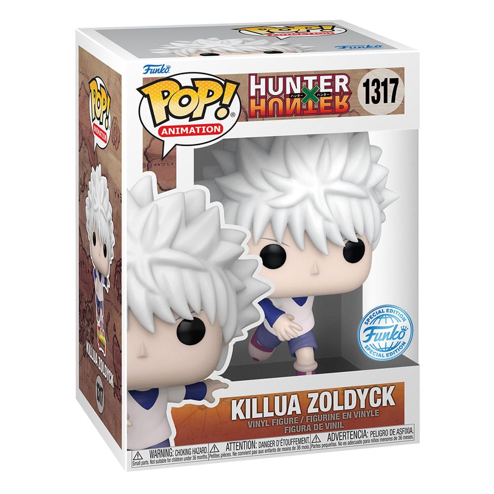 Hunter x Hunter POP! Animation Vinyl Figures Killua w/Skateboard 9 cm 0889698720250