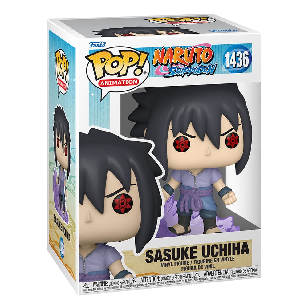 Naruto Pop! Animation Vinyl Figure Sasuke (First Susano'o) 9 cm 0889698720724