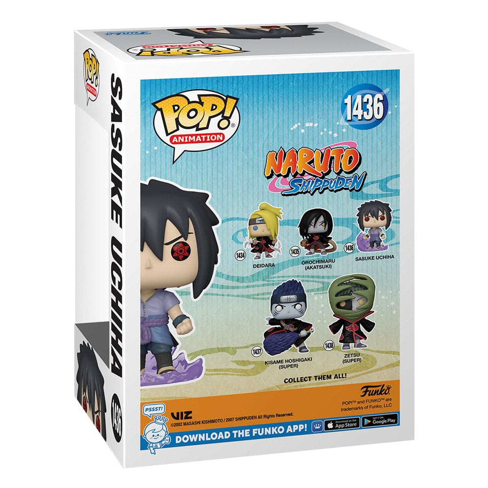 Naruto Pop! Animation Vinyl Figure Sasuke (First Susano'o) 9 cm 0889698720724