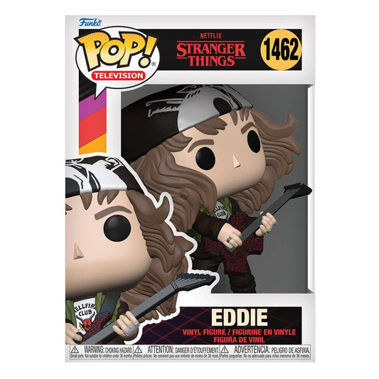 Stranger Things POP! TV Vinyl Figure Hunter Eddie with Guitar 9 cm 0889698721387