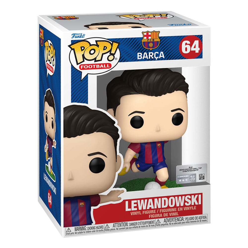 EFL POP! Football Vinyl Figure Barcelona - Lewandowski 9 cm 0889698722360
