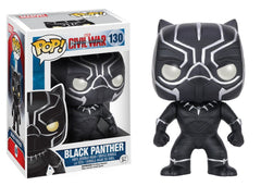 Captain America Civil War POP! Vinyl Bobble-Head Black Panther 10 cm 0849803072292
