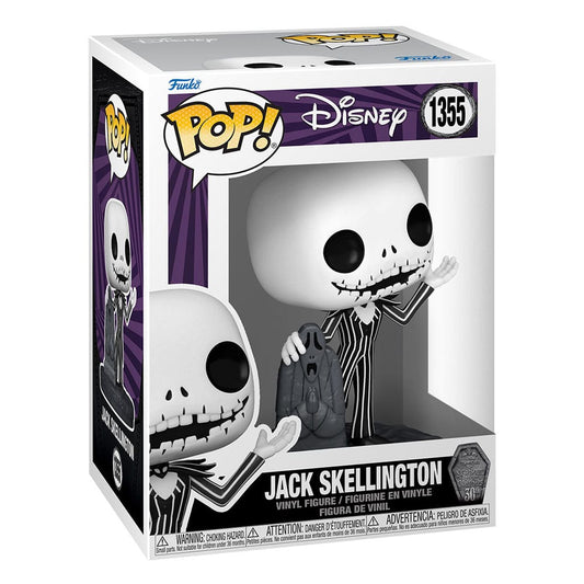 Nightmare before Christmas 30th POP! Disney Vinyl Figure Jack w/Gravestone 9 cm  0889698723121