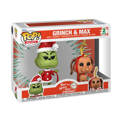 The Grinch(Anniversary) POP! Books Vinyl Figures 2-Pack Grinch w/ Max 9 cm 0889698725057