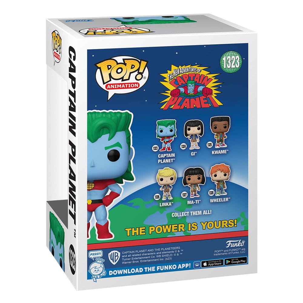 Captain Planet and the Planeteers POP! Animat 0889698725552